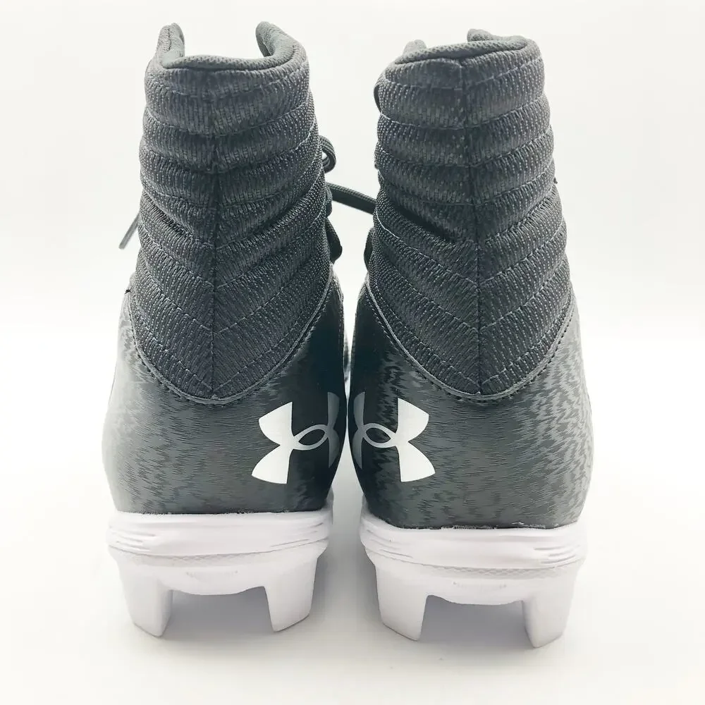 Under Armour Mens 11 Highlight Fran RM 2.0 Football Cleats Black White NWOB